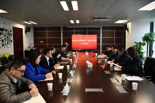 杭州市上城區(qū)委常委、副區(qū)長何亦星一行來浙江化工調(diào)研指導(dǎo)